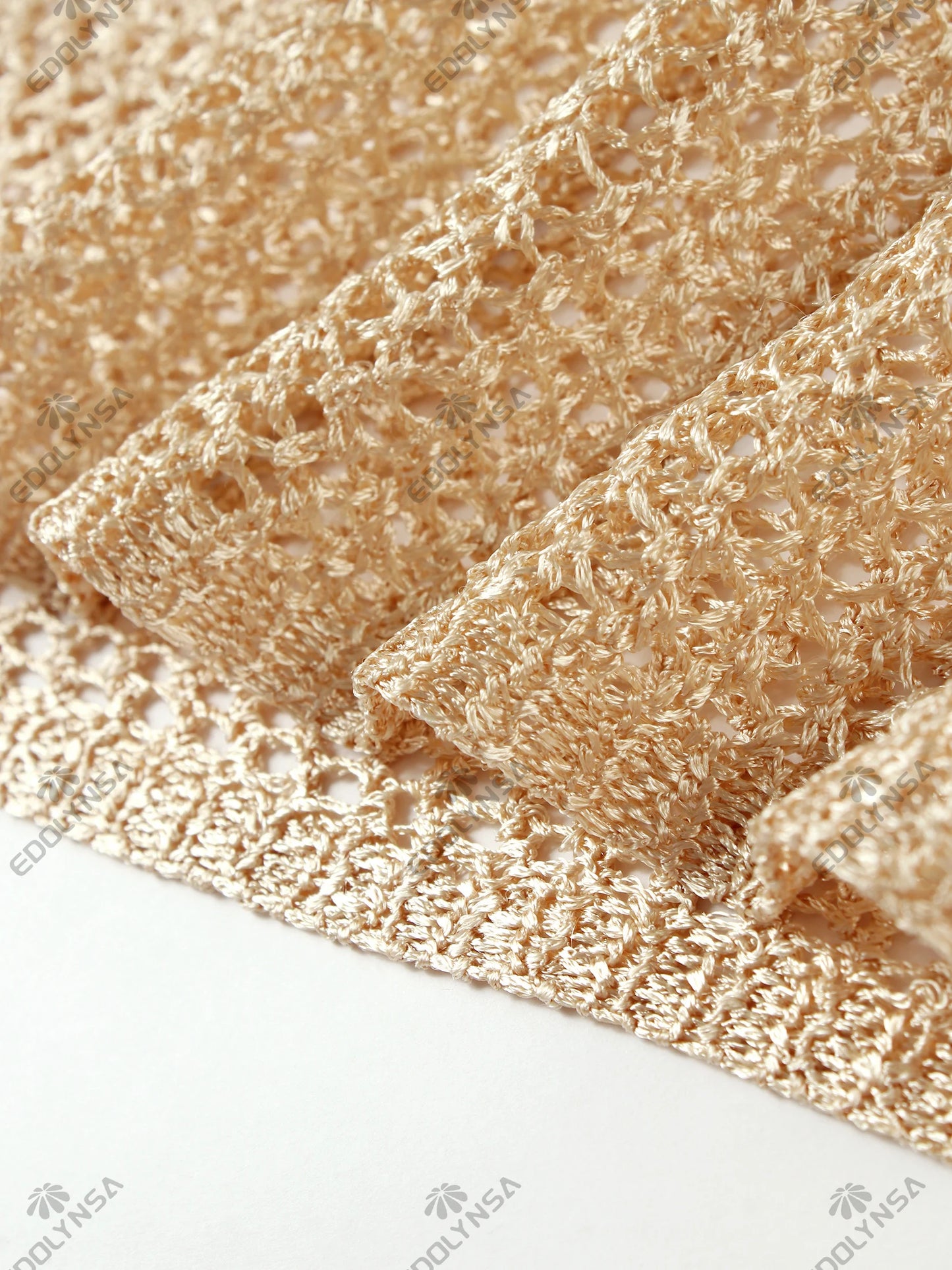 Sexy Knit Halter Neck Cut Out Beach Maxi Dress 2025 Summer Swimsuit Cover Up Women's Solid Colour Vacation Party Outfit K232