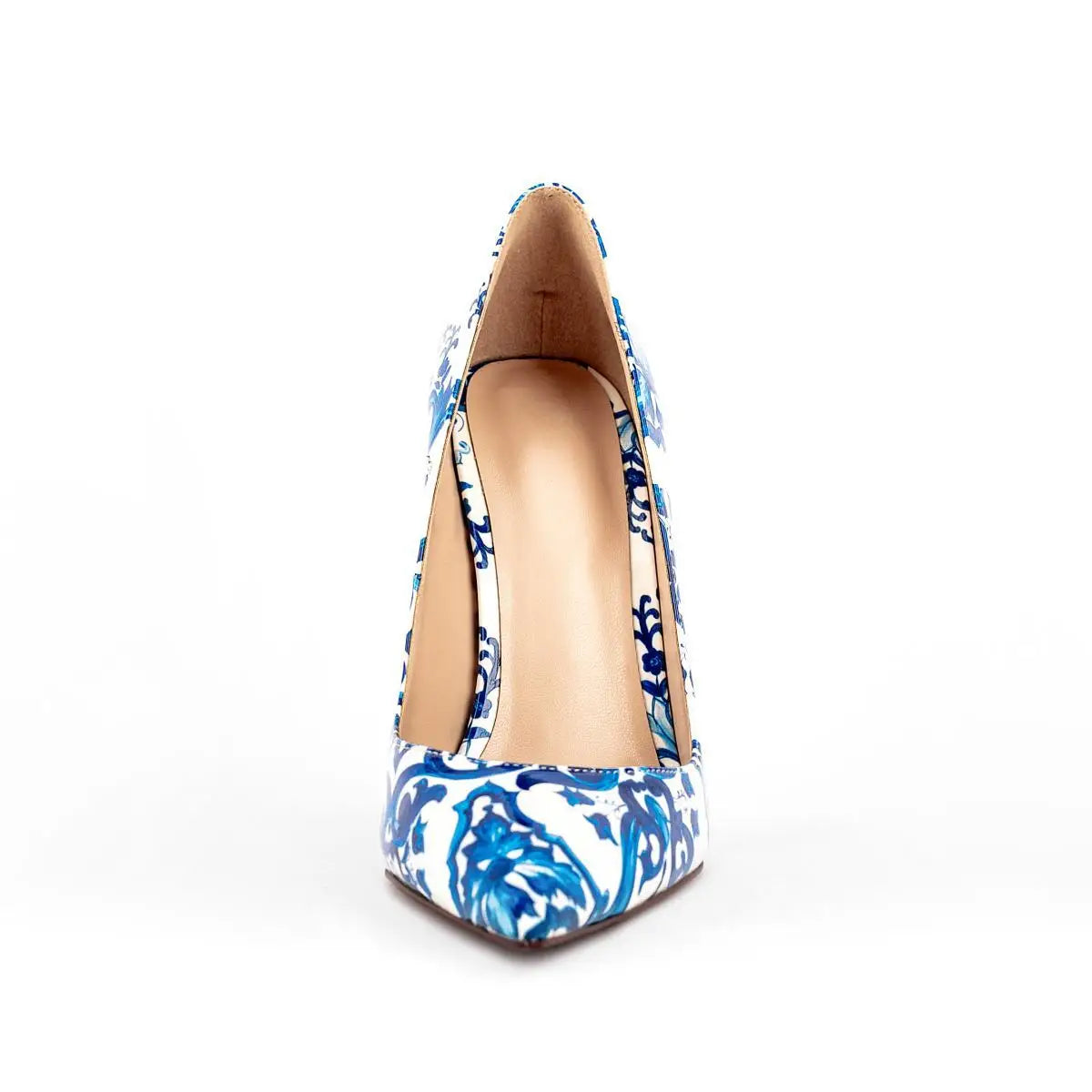 Floral Pattern Elegant Pointed Toe Pumps for Women