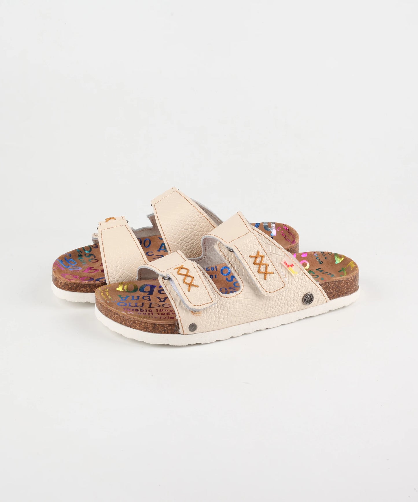 Genuine Leather Flat Sandals