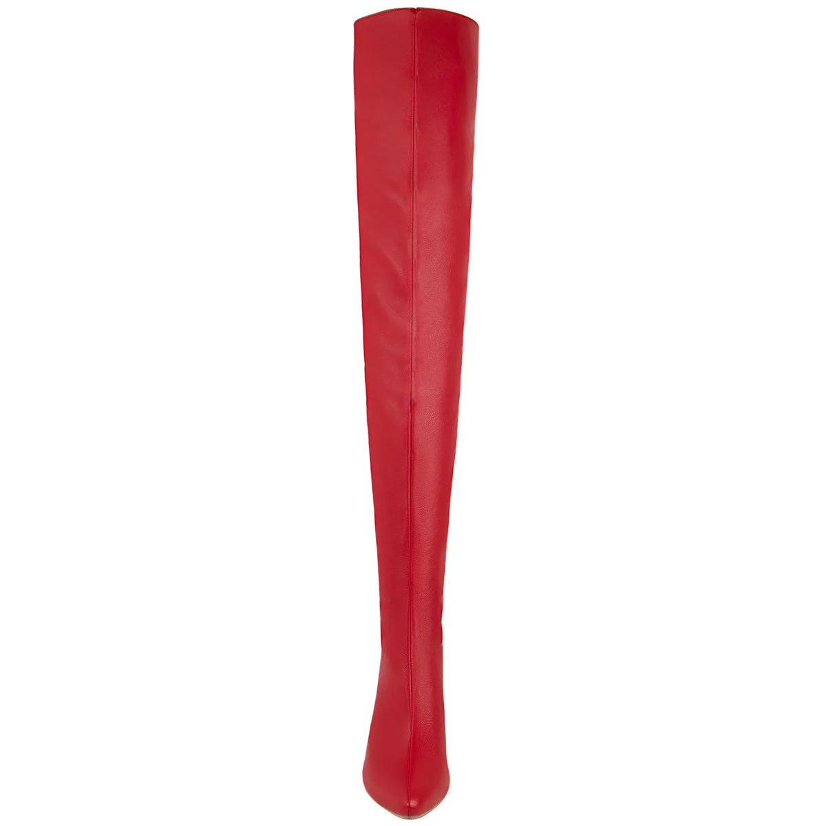 Patent Leather Thigh High Pointed Toe Boots for Women