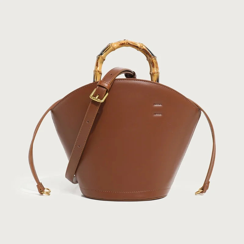 Spacious Bamboo Knot Tote Bag