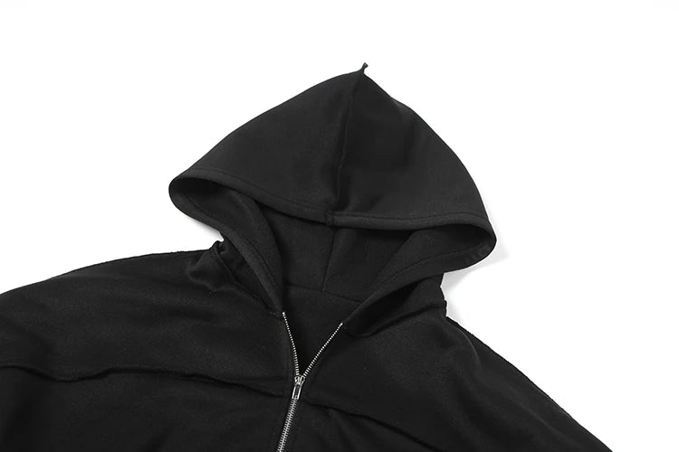 Cozy Woolen Hooded Pantsuit