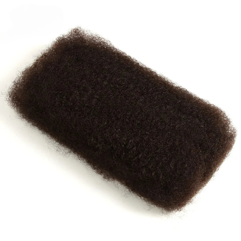Natural Afro Kinky Bulk Braiding Hair Extensions for Women