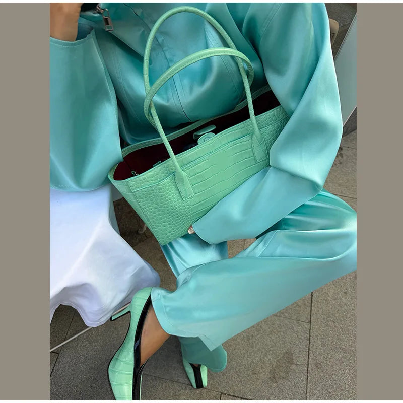 Lapel Jacket and Ruffle Hem Shorts Two-Piece Set for Women