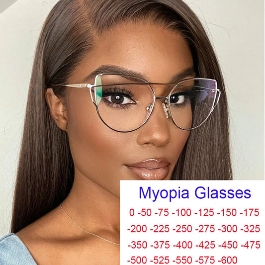 Cat Eye Anti Blue Light Prescription Glasses for Women