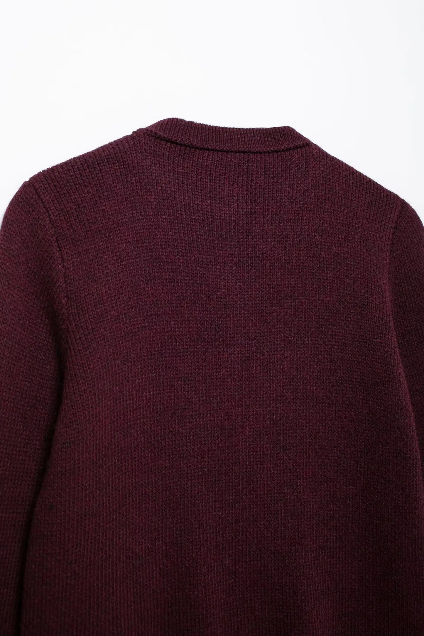 Winter Slim Knitted Cardigan with Button Details for Women