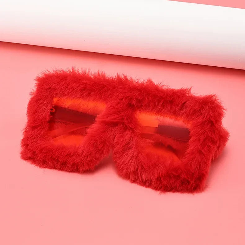 Velvet Frame Gradient Sunglasses