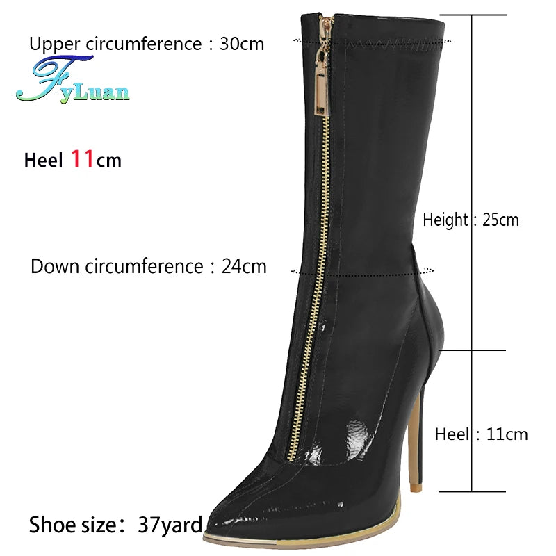 Classic Pointed Toe Boots