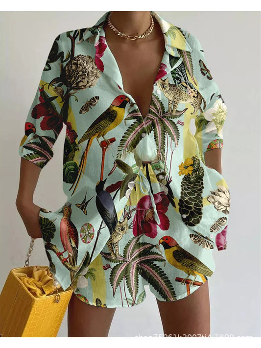 Boho Beach Vacation Two Piece Set