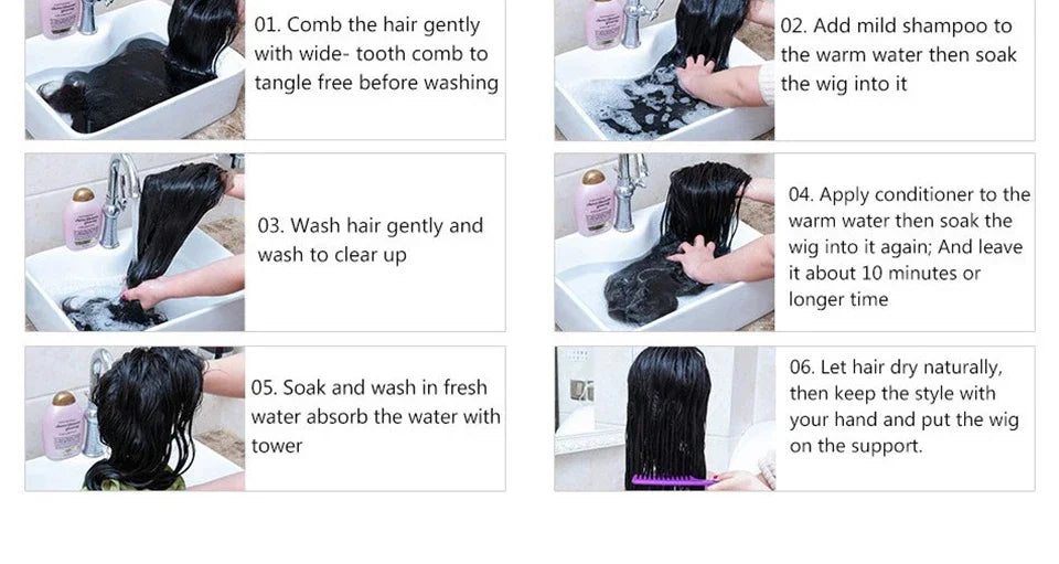 Water Wave Human Hair Bundles With Lace Closure for Women