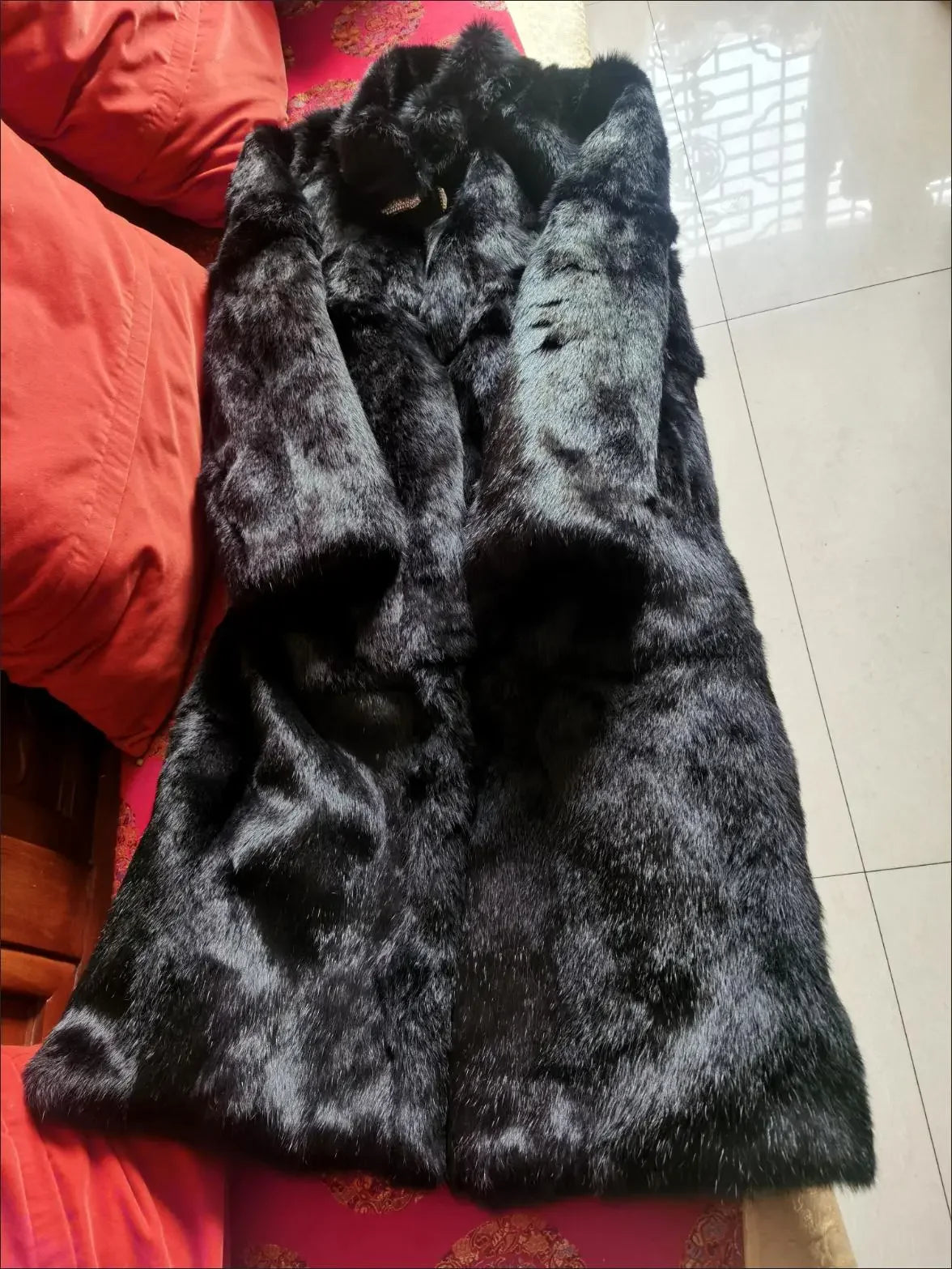 Classic Round Neck Button Front Long Sleeve Coat For Women