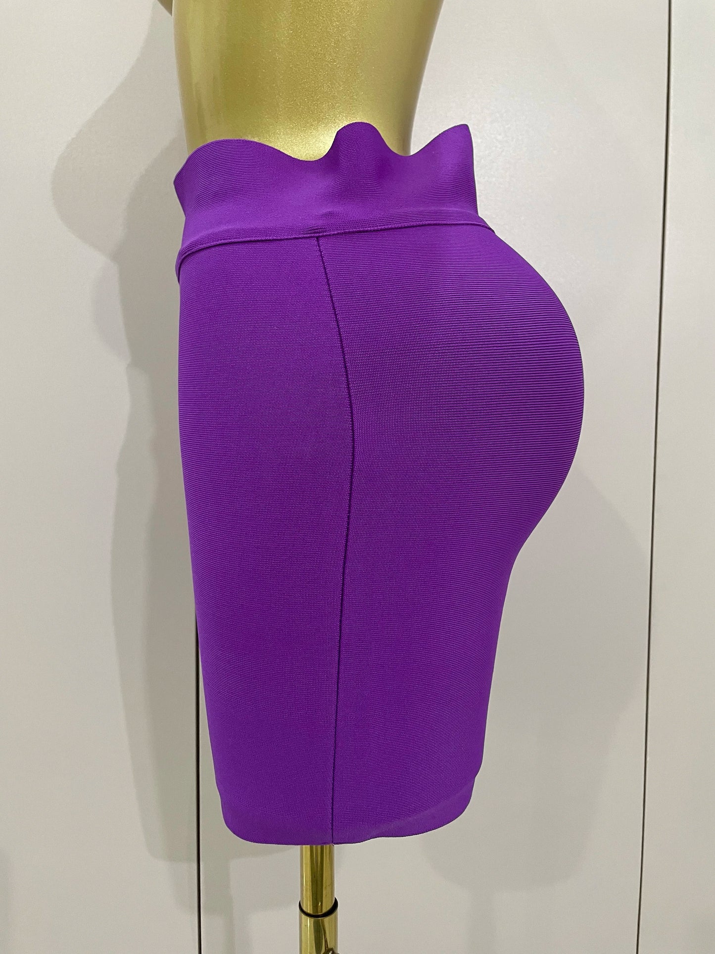 Stock Bandage Shorts Purple Pink Bandage Short Pants High Waist Top Quality Rayon Bandage Casual Sports Shorts Wholesale