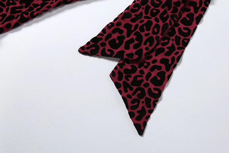 Leopard Print Backless Sleeveless Halter Romper for Women