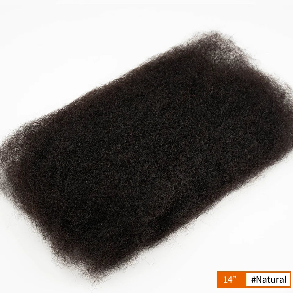 Afro Kinky Human Hair Twist Braiding Bulk for Women