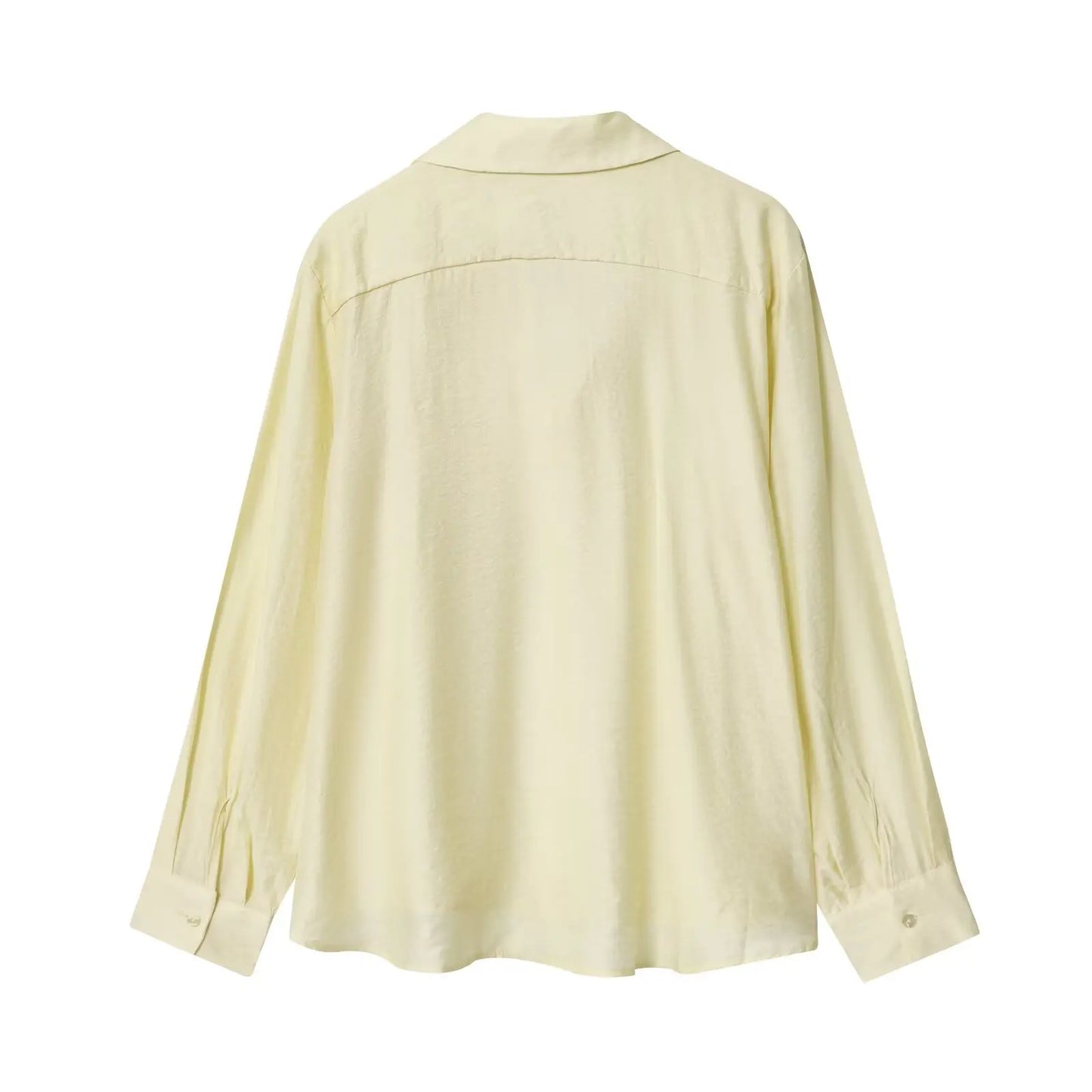 Casual Long Sleeve Pocket Embroidered Shirt for Women