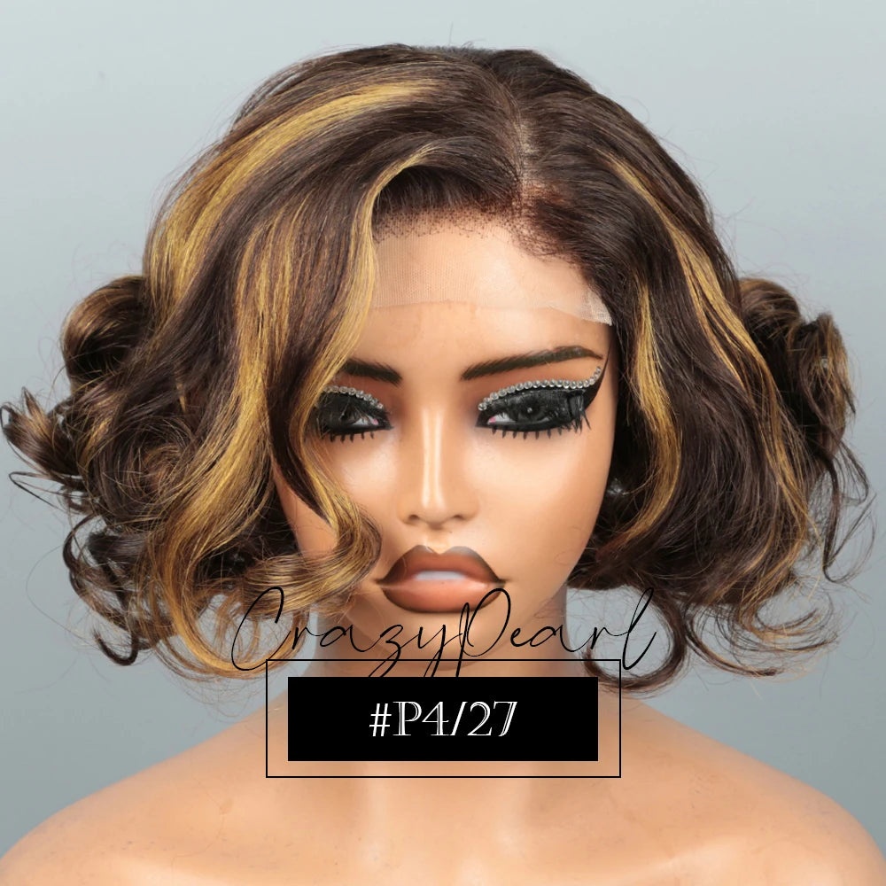 Loose Wave HD Lace Frontal Human Hair Wig for Women