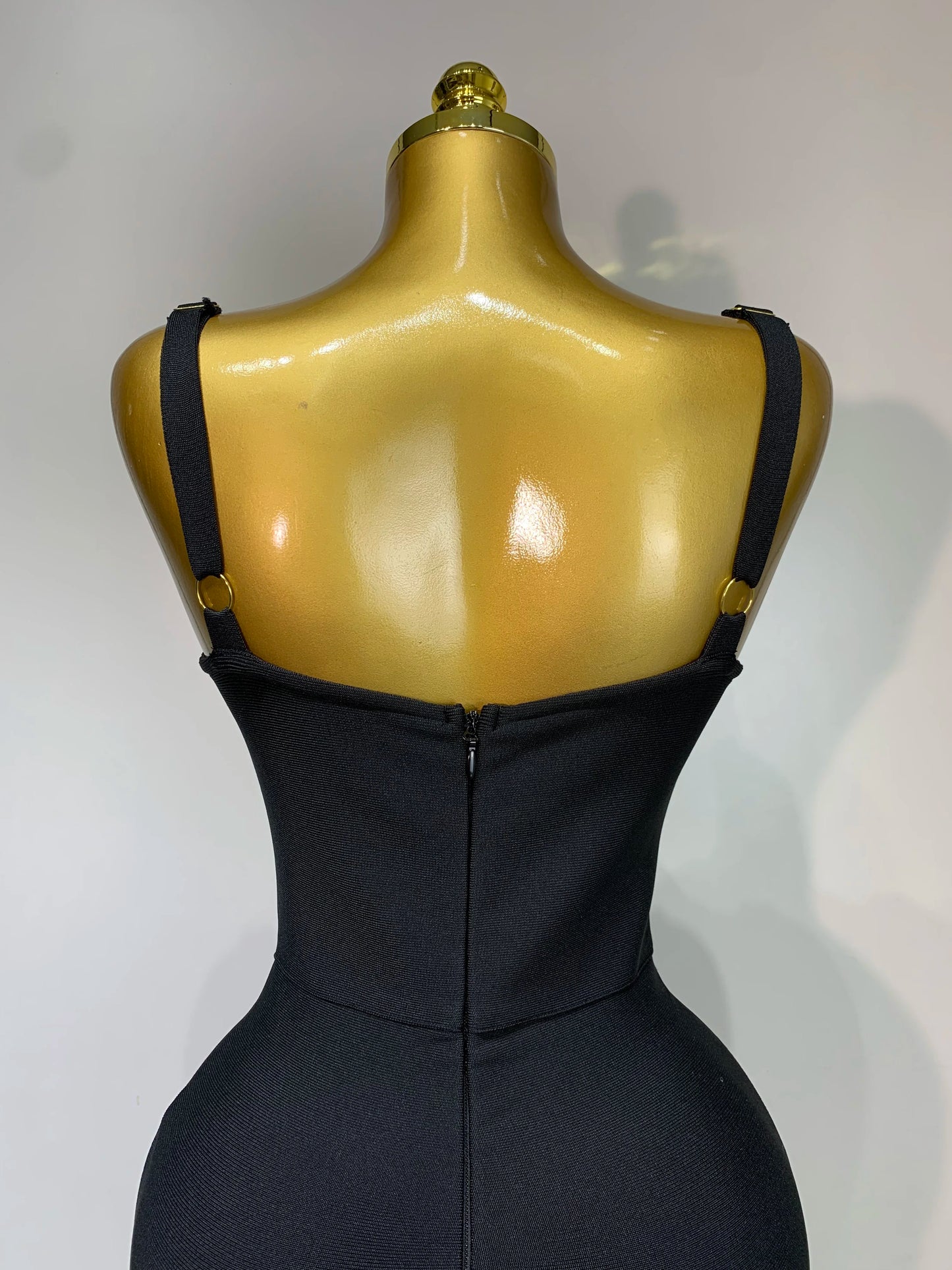 Women Sexy Sleeveless V-Neck Bodycon Bandage Jumpsuit Celebrate Birtyday Fancy Club Party Cocktail Outfit Evenin Party Gown