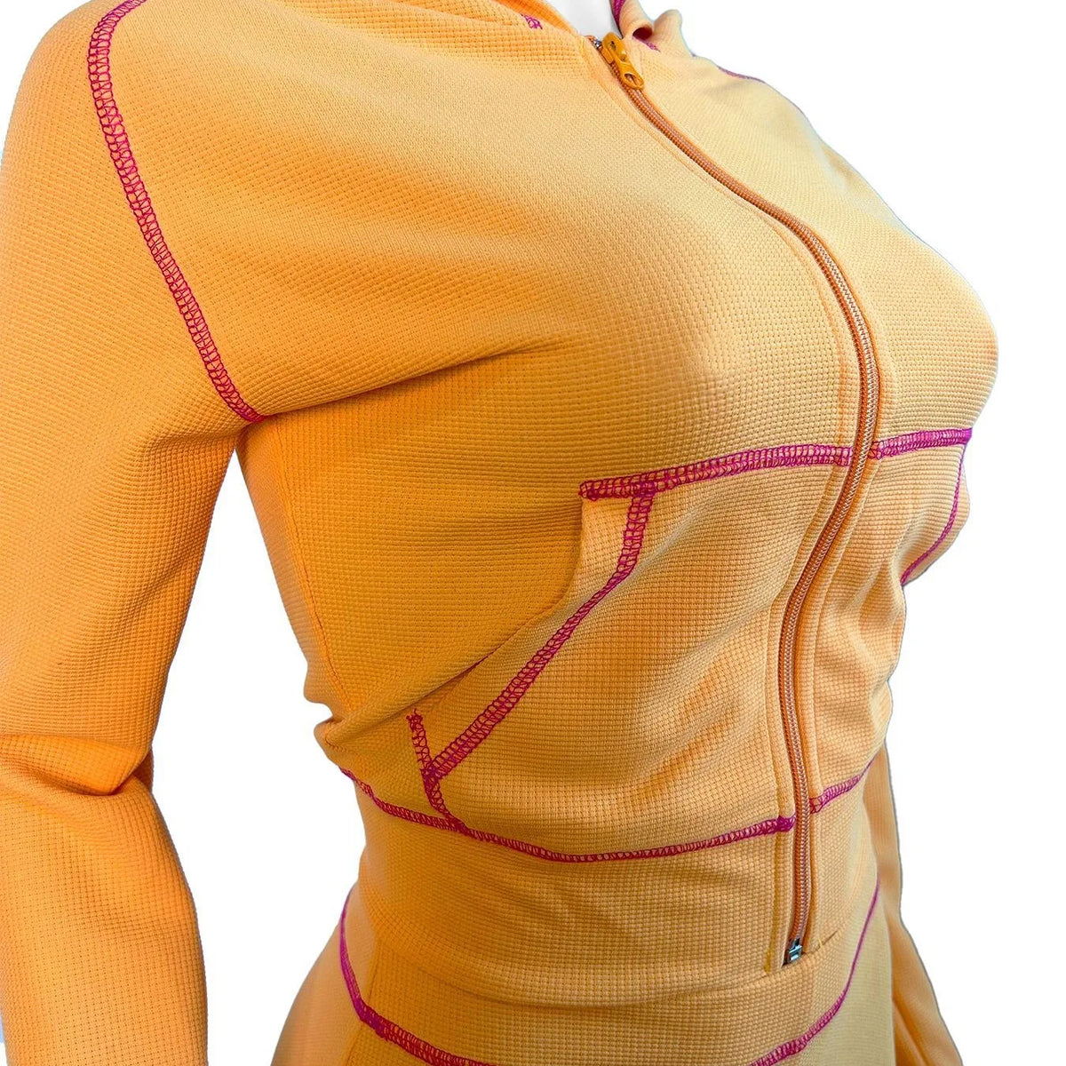 Hooded Long Sleeve Two Piece Matching Pants Set for Women