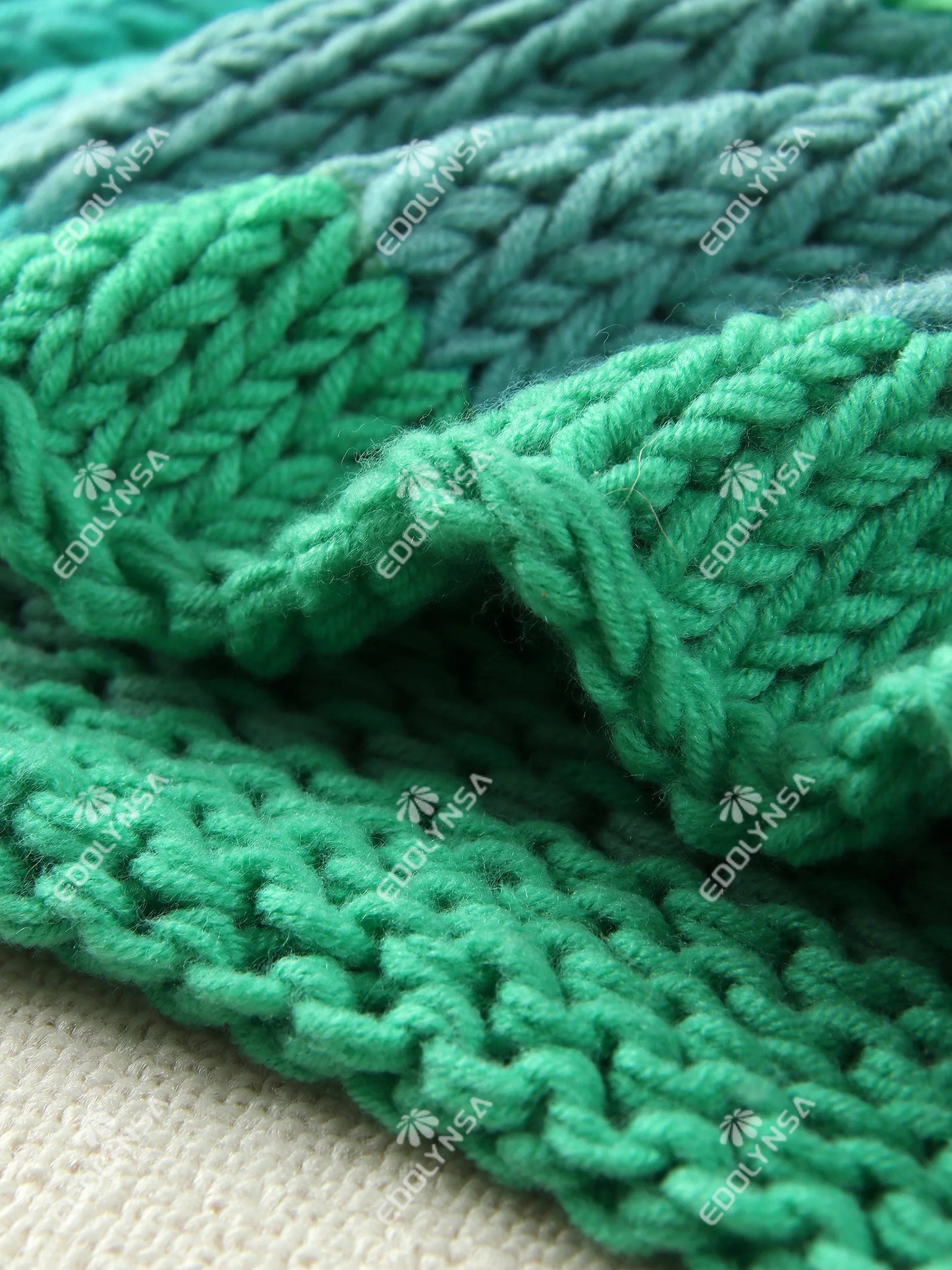 Boho Colorful Luxuriously Handknit Bell Sleeve Crochet Loose Kimono Cardigan 2024 Women Fall Winter Coat Beach Coverup Dress K12