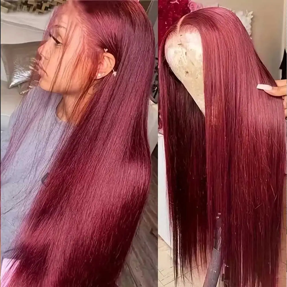 HD Transparent Remy Hair Body Wave Lace Front Wig for Women
