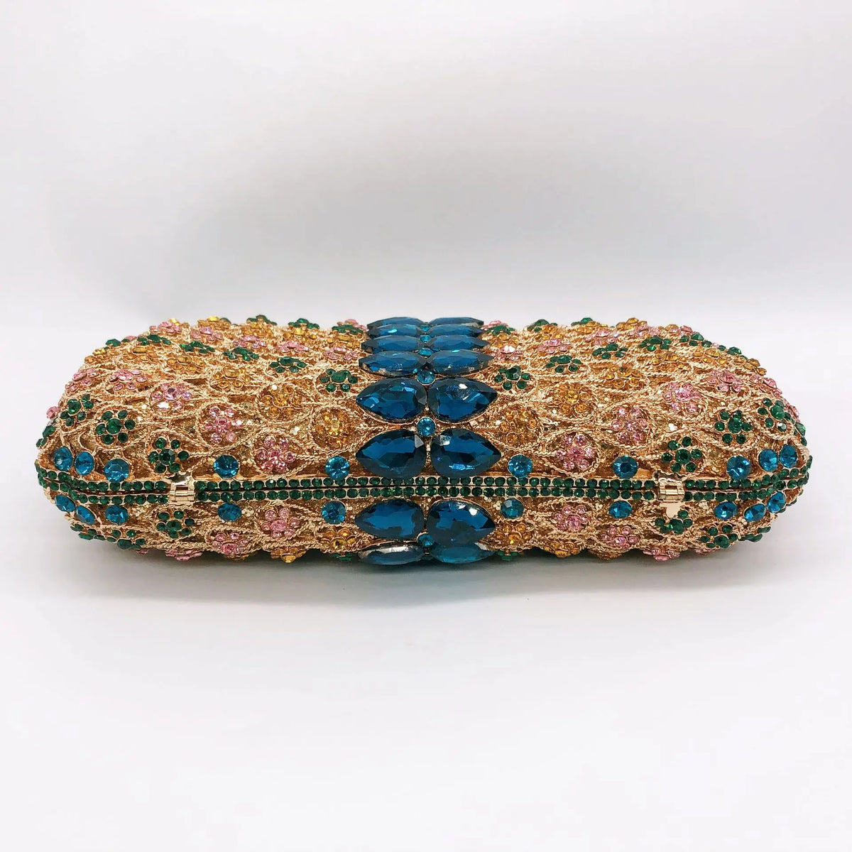 Hollow Rhinestone Evening Clutch Handbag for Women