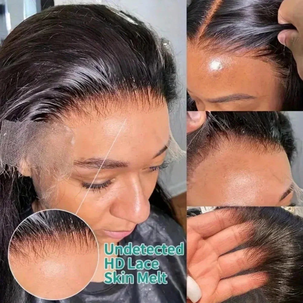 Straight Brazilian Lace Front Human Hair Wig for Women