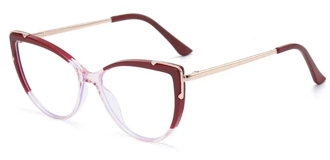 Cat Eye Fashion Blue Light Reading Glasses for Women