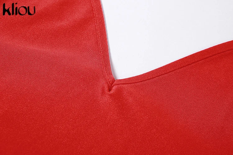 Shiny Spaghetti Strap Backless Ruched Maxi Dress for Women