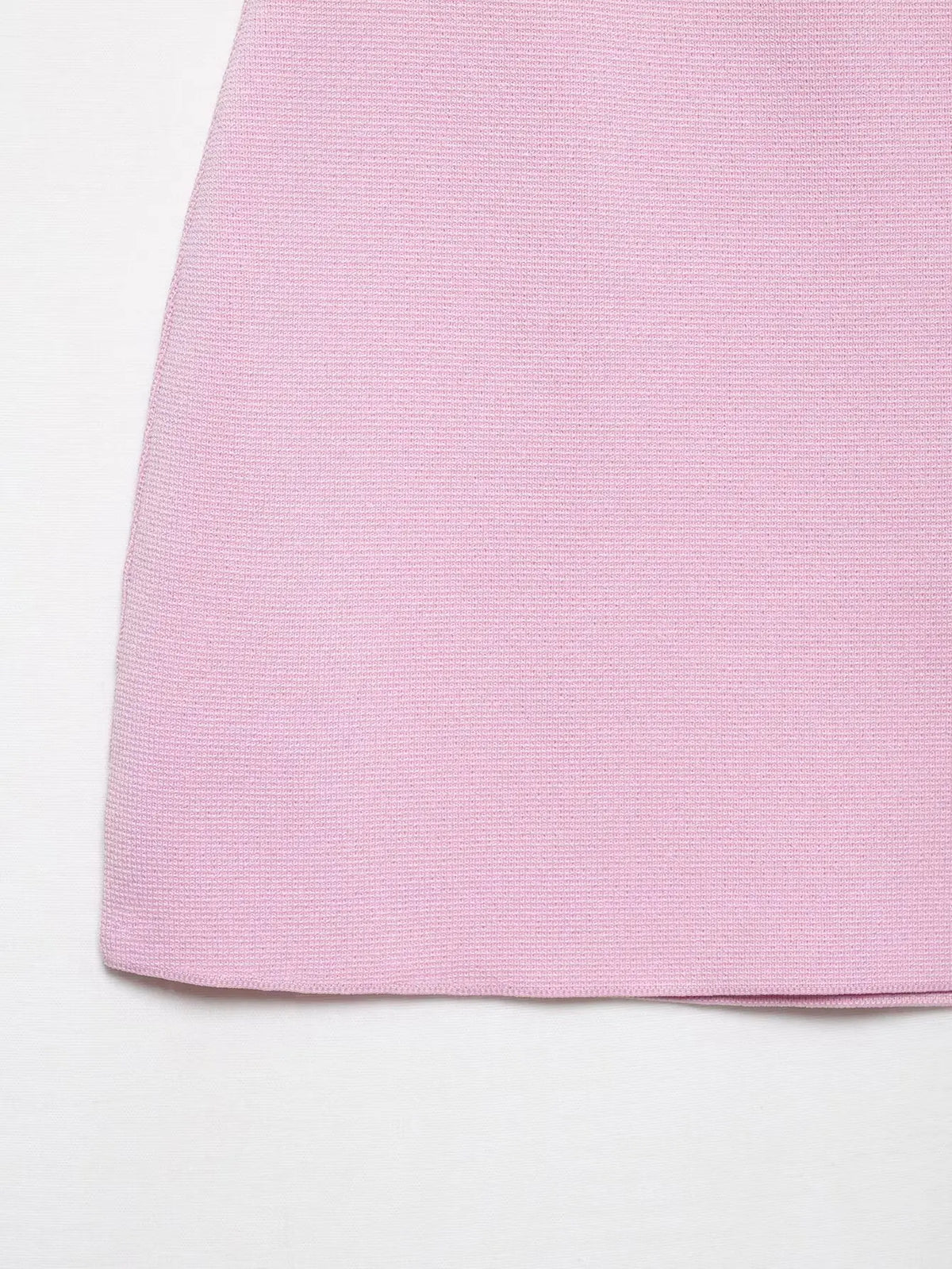 Short Sleeve Knit Top and Mini Skirt Set for Women