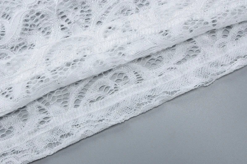 Lace Hollow Maxi Dress