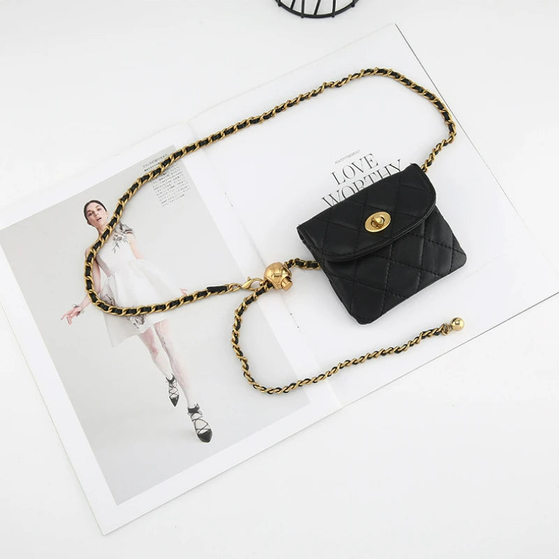 Minimalist Geometric Buckle Casual Belt for Women