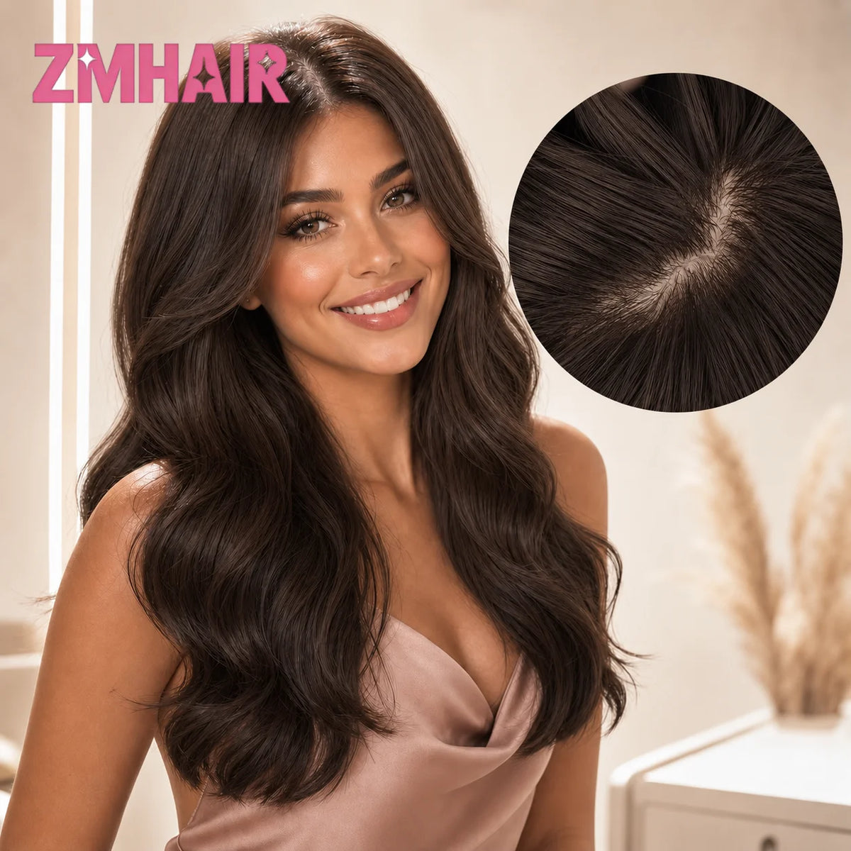 Virgin Hair Body Wave Silk Base Wig With Baby Hair For Women