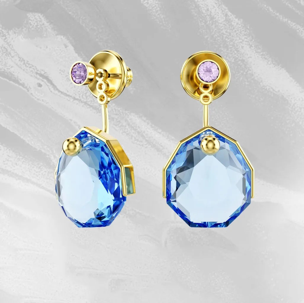 Dazzling Zircon Crystal Statement Necklace for Women