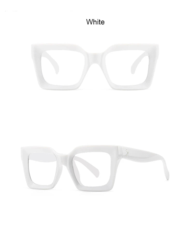 Vintage Square Blue Light Reading Glasses for Women