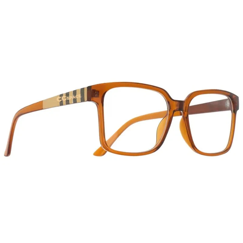Retro Square Anti Blue Light Reading Glasses for Women