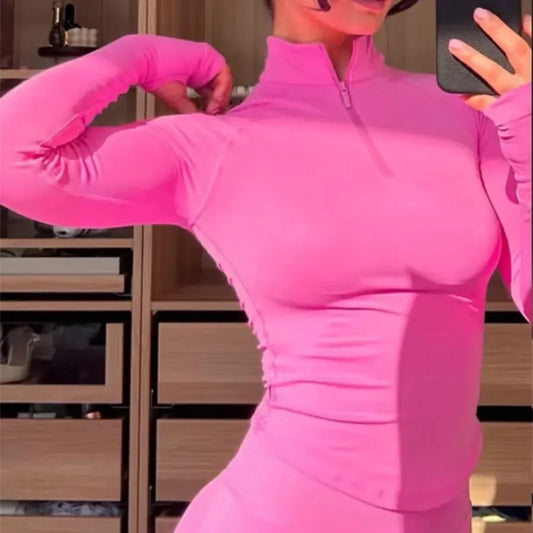 Half Zip Yoga Jacket