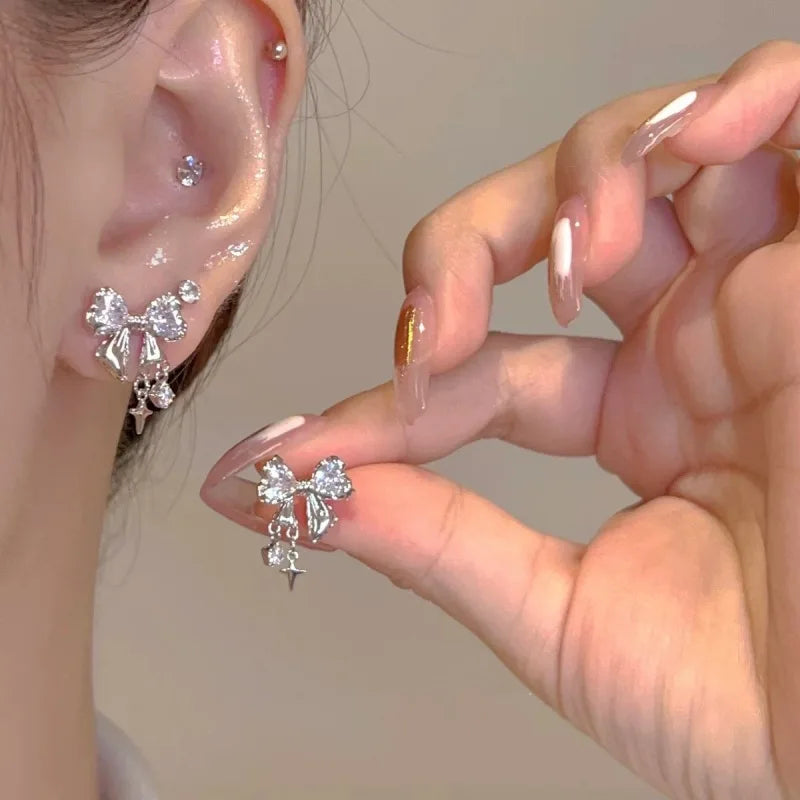 Geometric Non Pierced Clip On Earrings