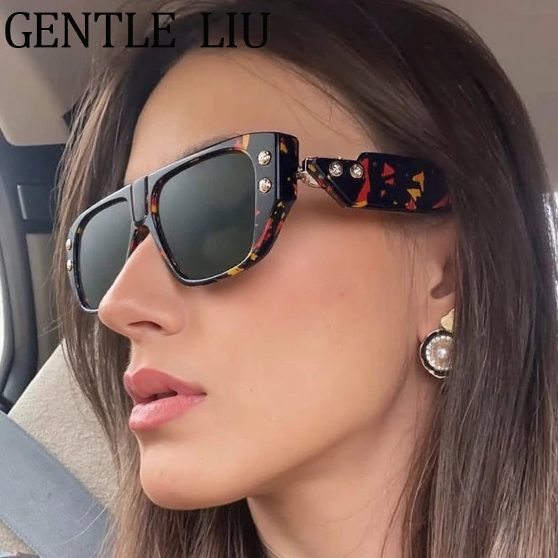 Punk Square Polarized Sunglasses