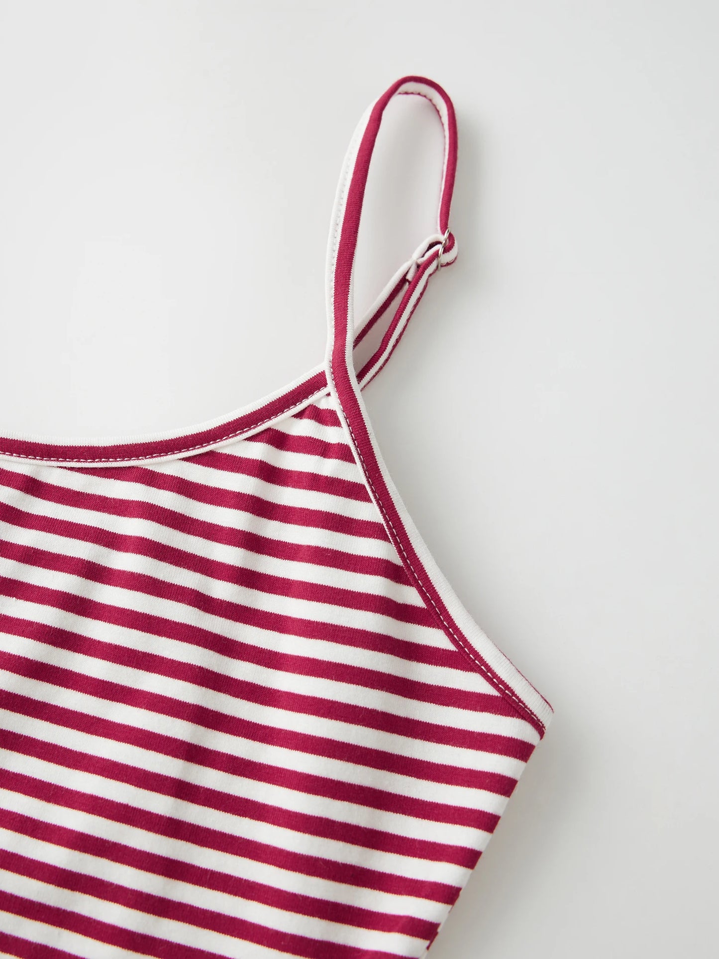 Striped Casual Summer Crop Top And Shorts Set for Women