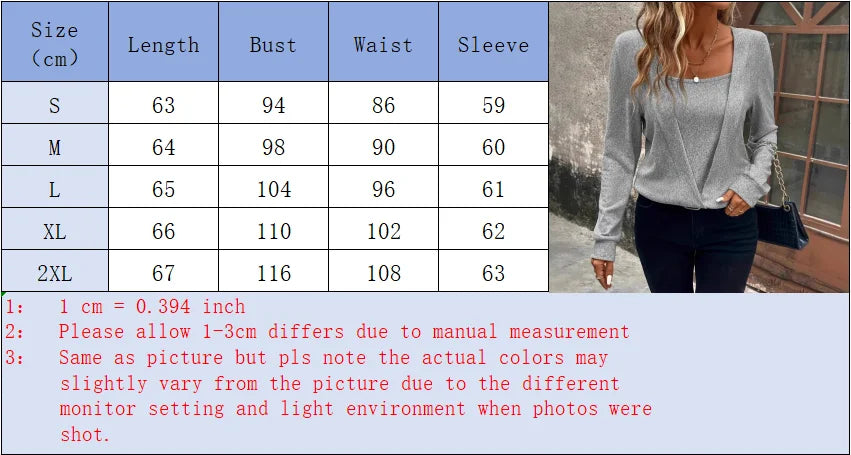 Square Neck Long Sleeve Tee Office