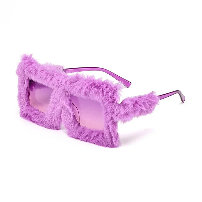Velvet Frame Gradient Sunglasses