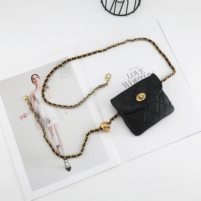 Minimalist Geometric Buckle Casual Belt for Women