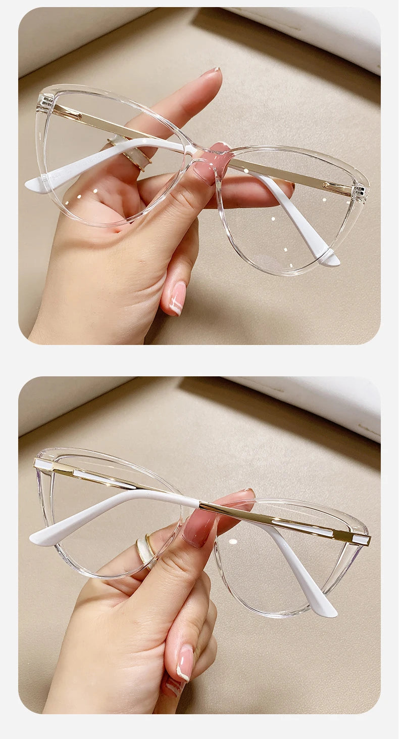 Gradient Frame Fashion Glasses