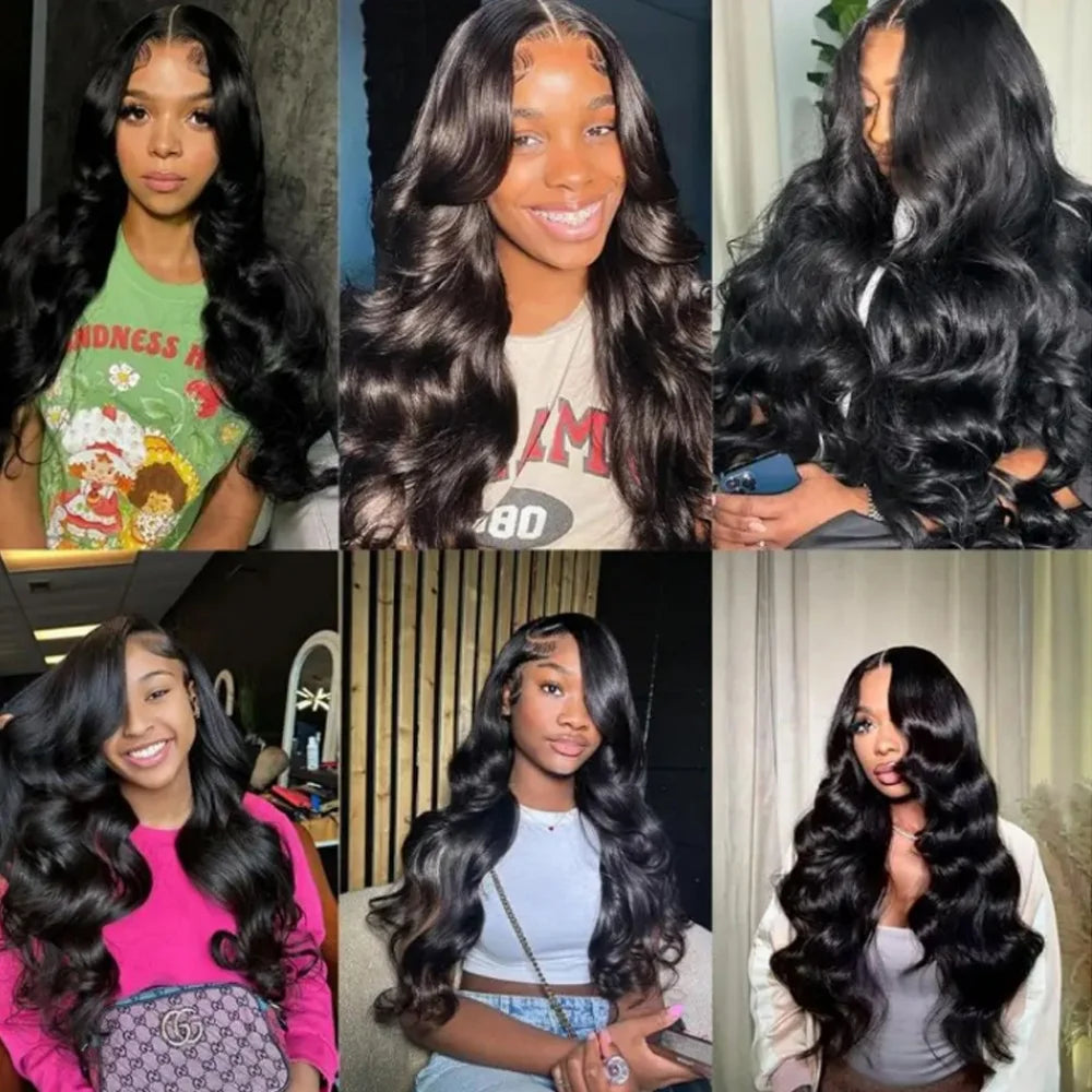 Remy Human Hair Glueless HD Lace Front Wig for Women