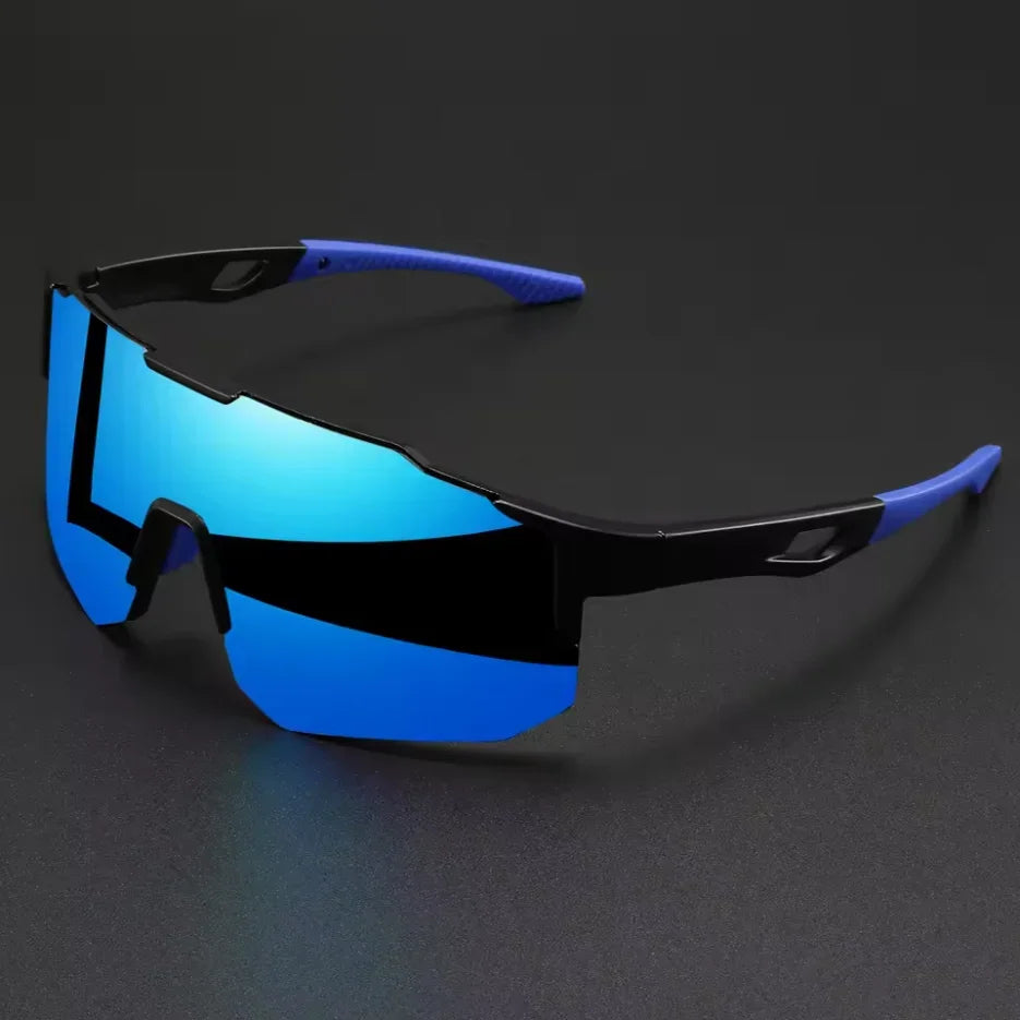 Oversized Square Reflective Sunglasses