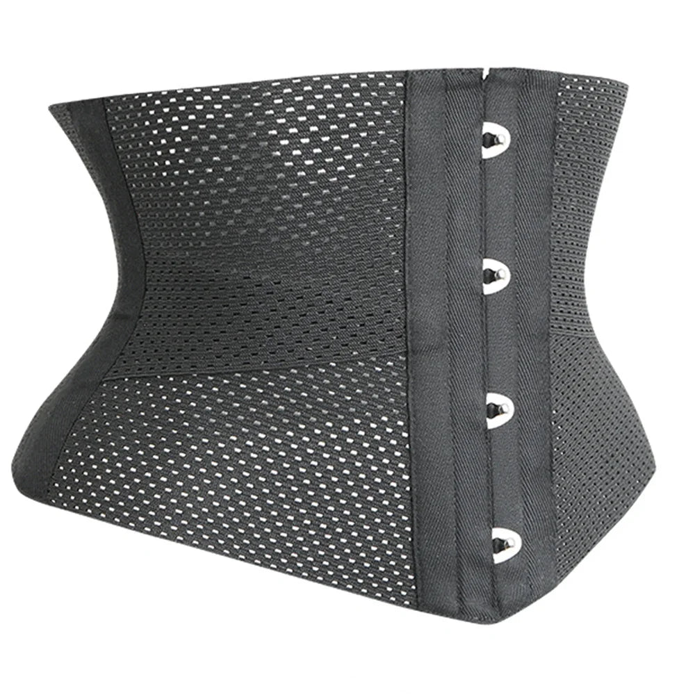 Breathable Elastic Mesh Underbust Corset for Women
