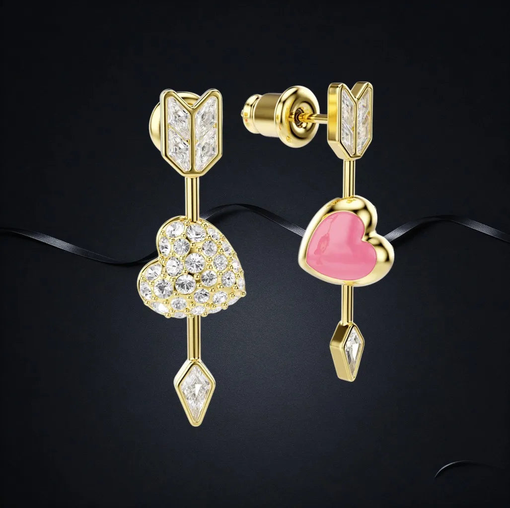 Faceted Crystal Necklace And Earrings