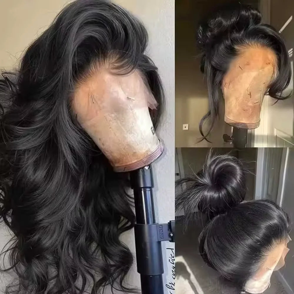 Lace Front Body Wave Glueless Human Hair Wig for Women