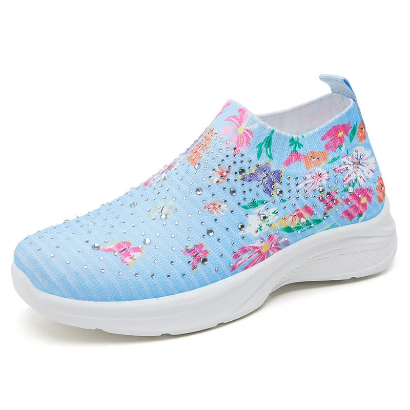 Shoes women 2025 new fashion fashion match color breathable single shoes women's shoes casual running shoes