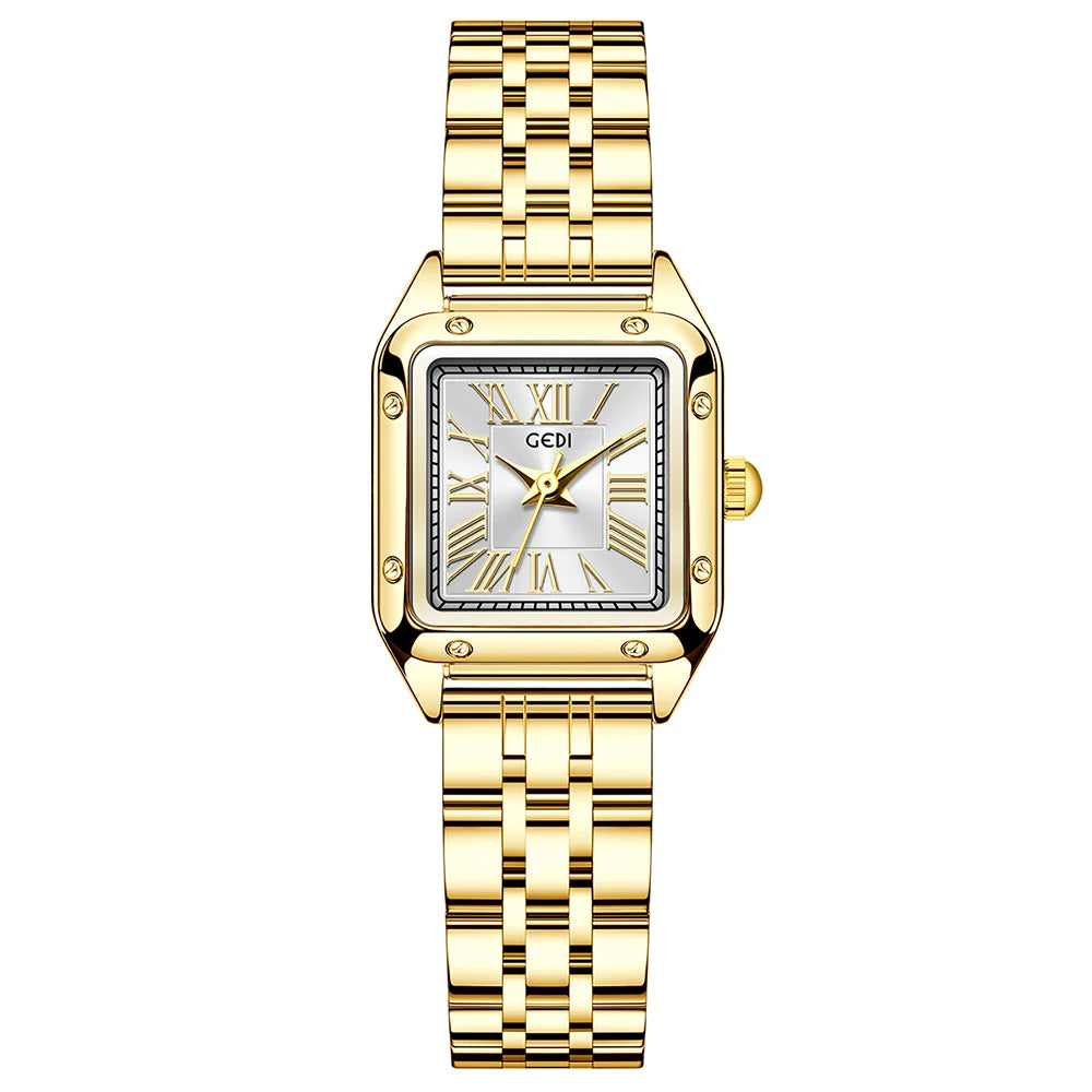 Vintage Square Quartz Women's Watch
